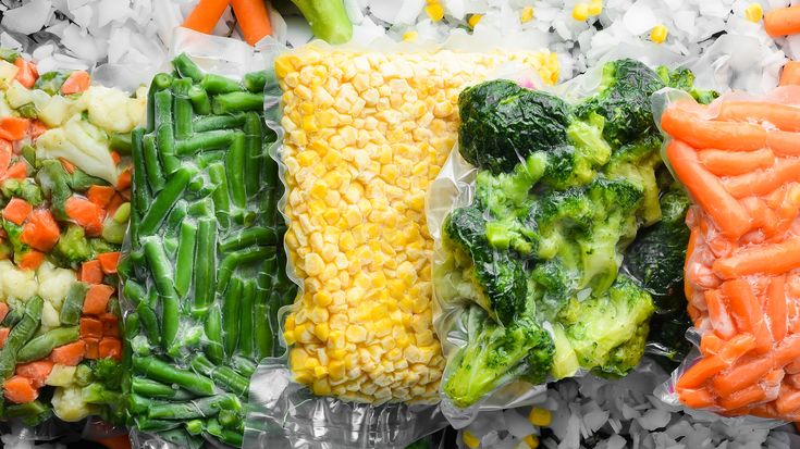 Frozen produce and crops